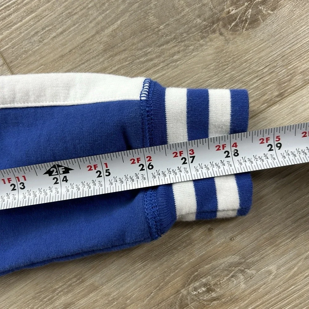 Polo Ralph Lauren Youth Large 14-16 Blue White Big Pony Track Jacket Zip Up